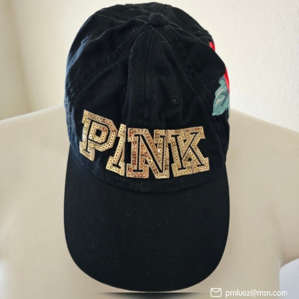 Pink Victoria's Secret Rose Cap
